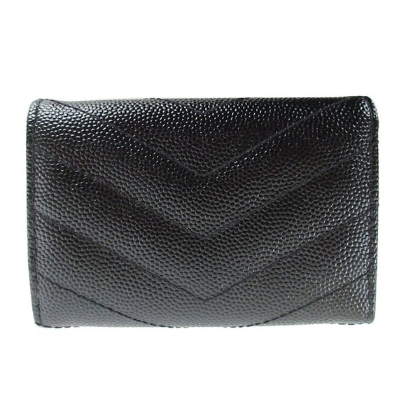 SAINT LAURENT Black Leather Wallet - Picture 2 of 5